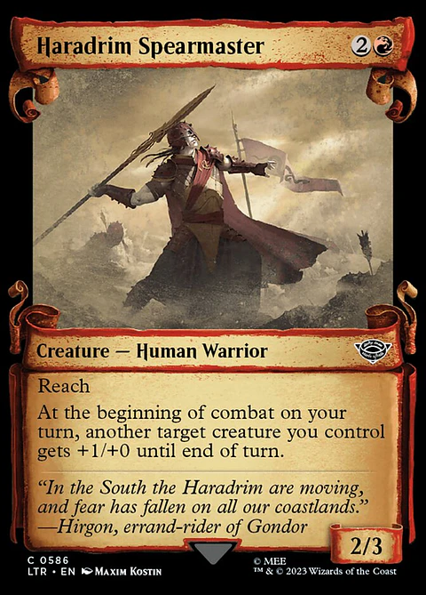 Haradrim Spearmaster (Showcase)