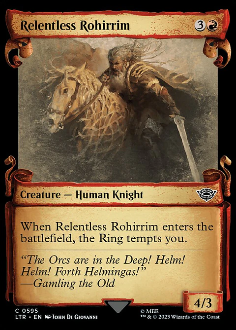 Relentless Rohirrim (Showcase)