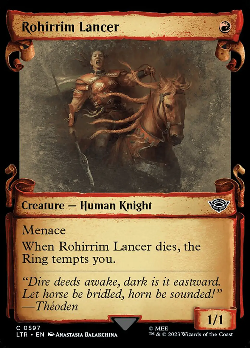 Rohirrim Lancer (Showcase) 1