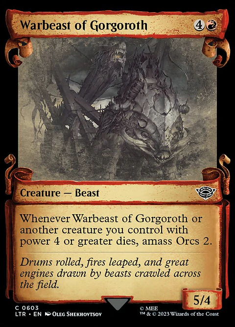 Warbeast of Gorgoroth (Showcase)