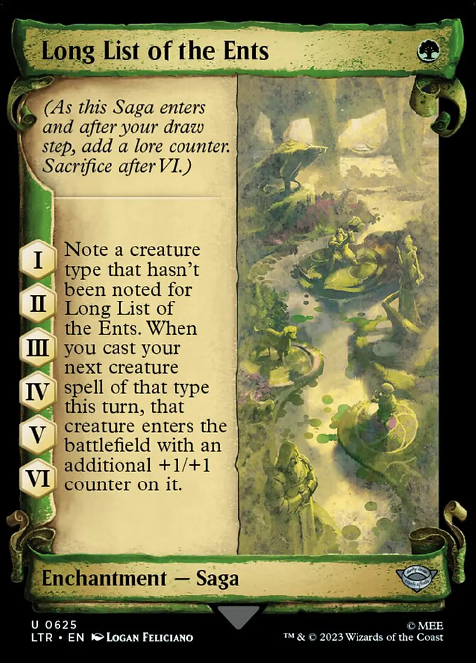 Long List of the Ents (Showcase) 1