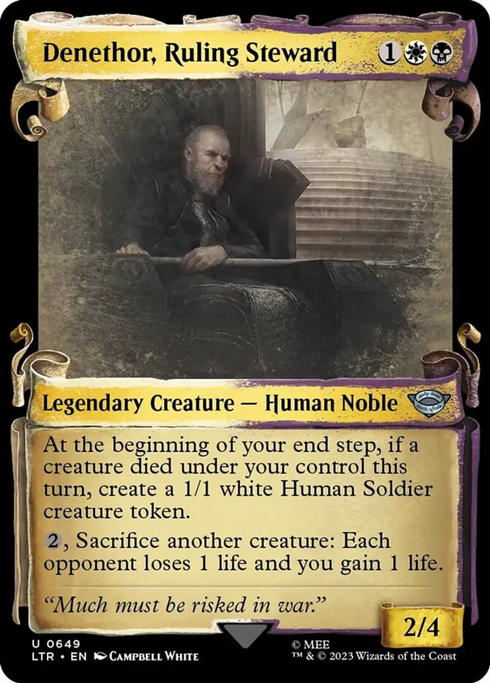 Denethor, Ruling Steward (Showcase) 1
