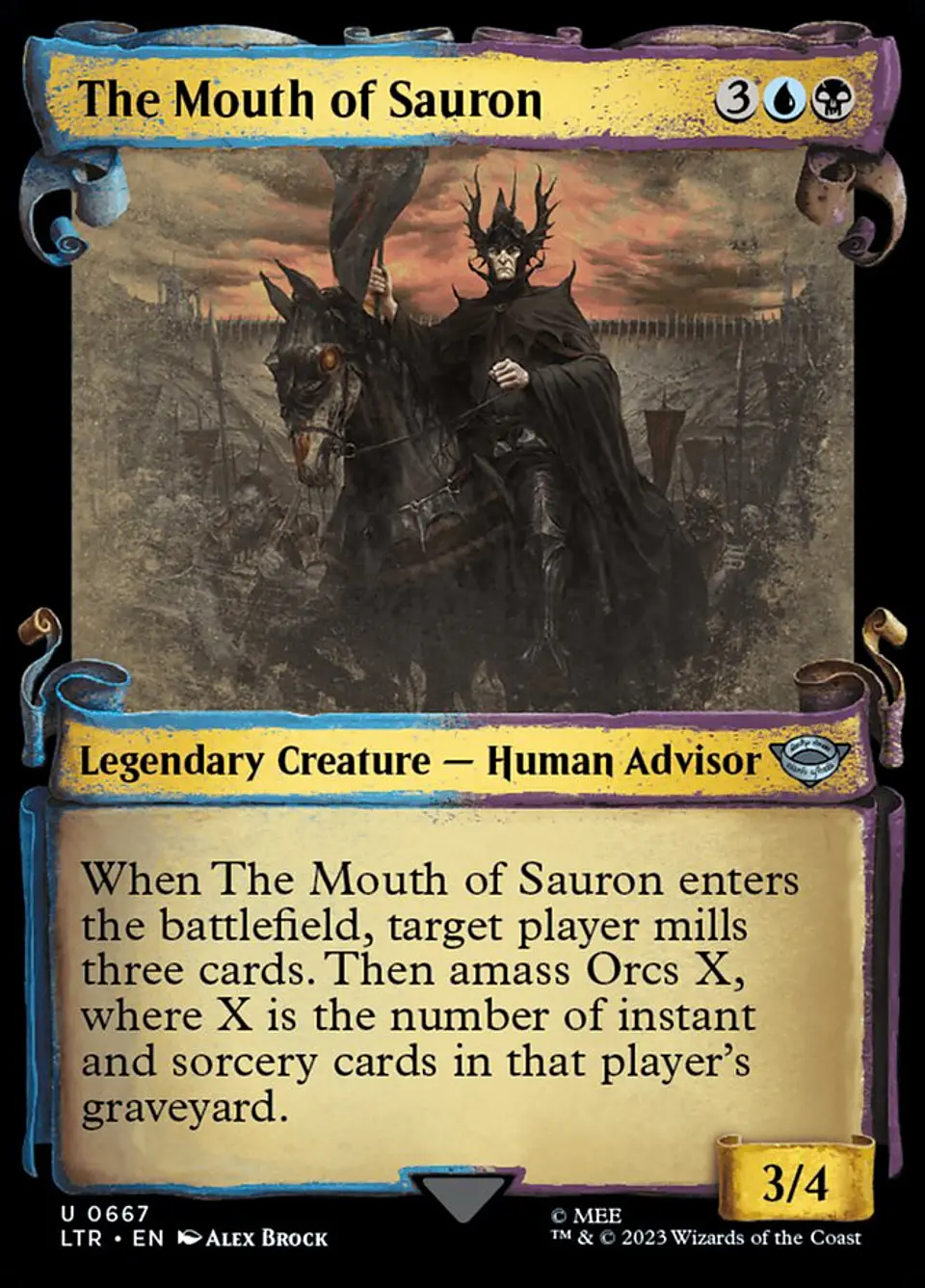 The Mouth of Sauron (Showcase) 1