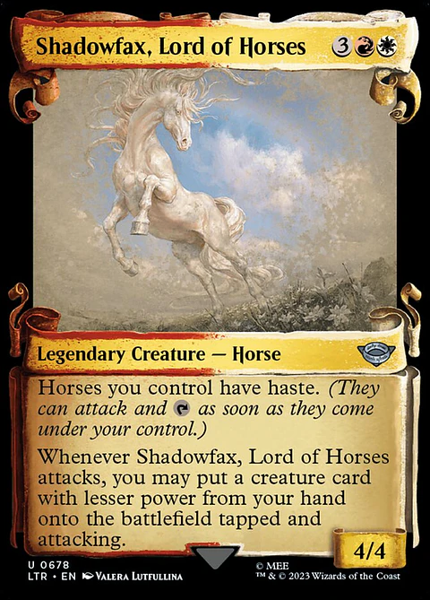 Shadowfax, Lord of Horses (Showcase)