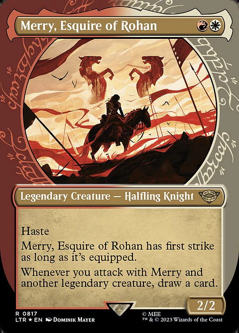 Merry, Esquire of Rohan (Borderless)
