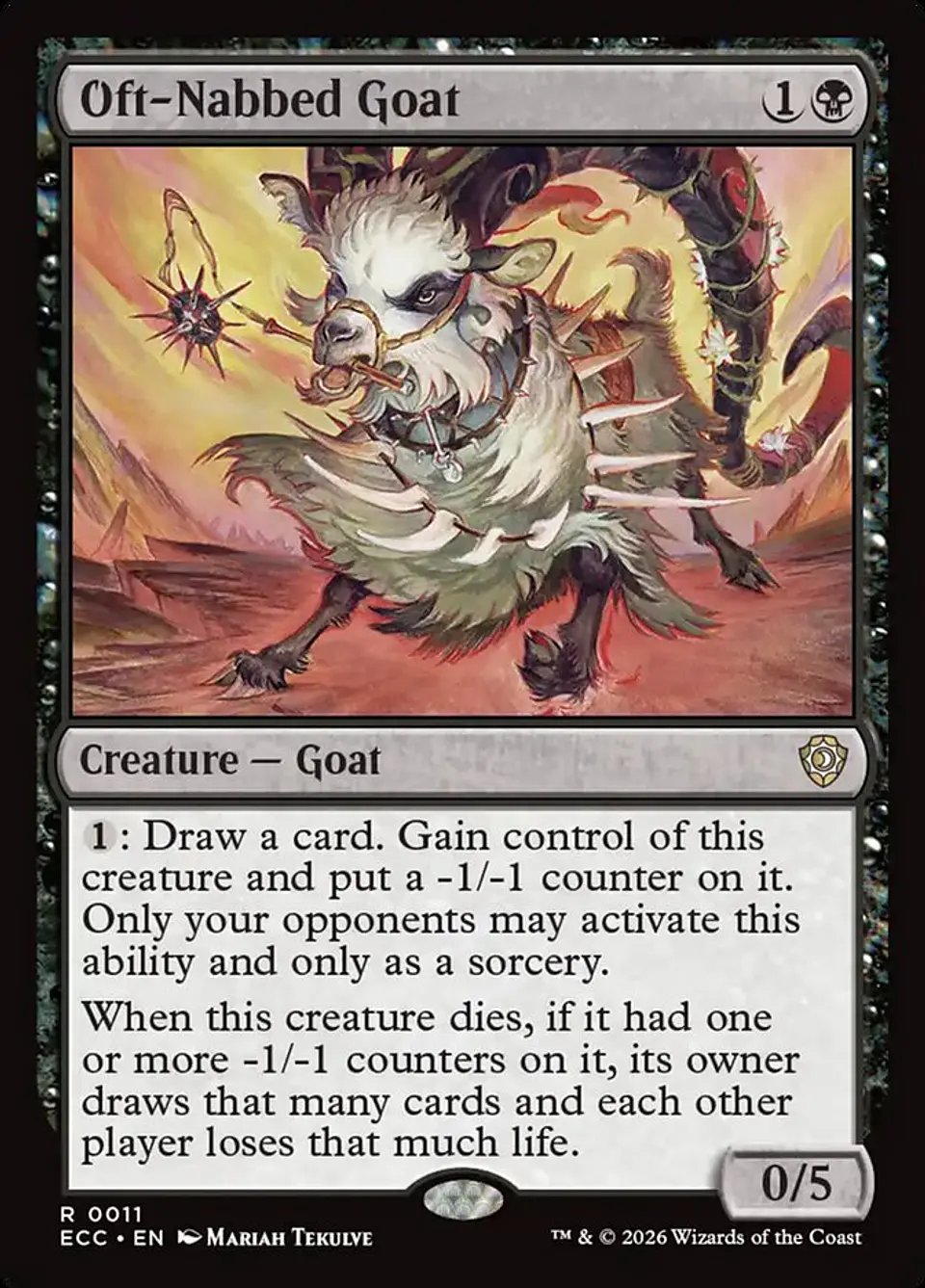 Oft-Nabbed Goat 1