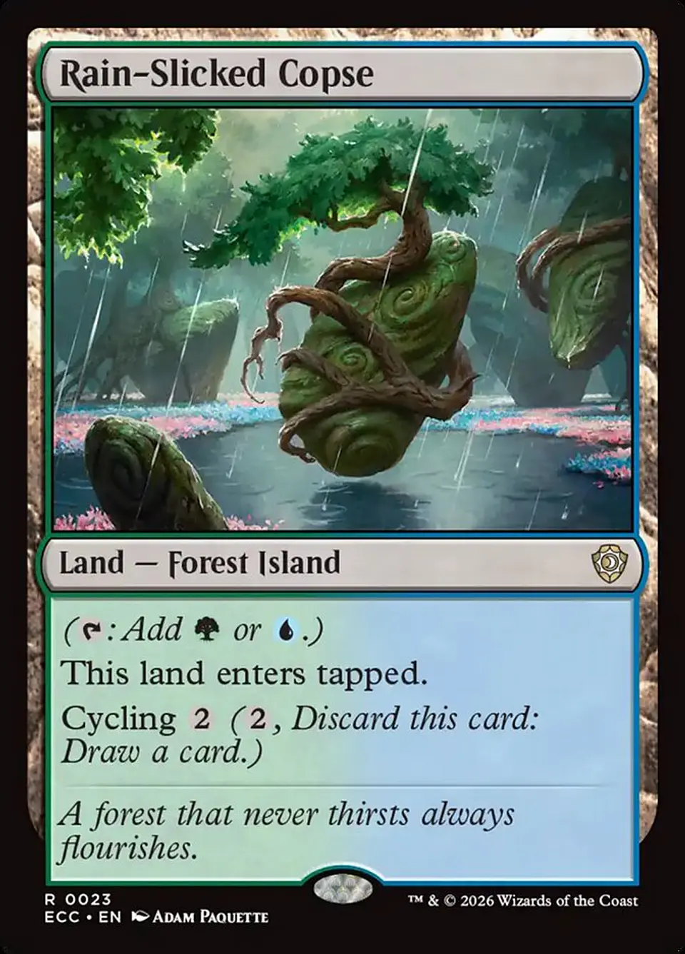 Rain-Slicked Copse 1