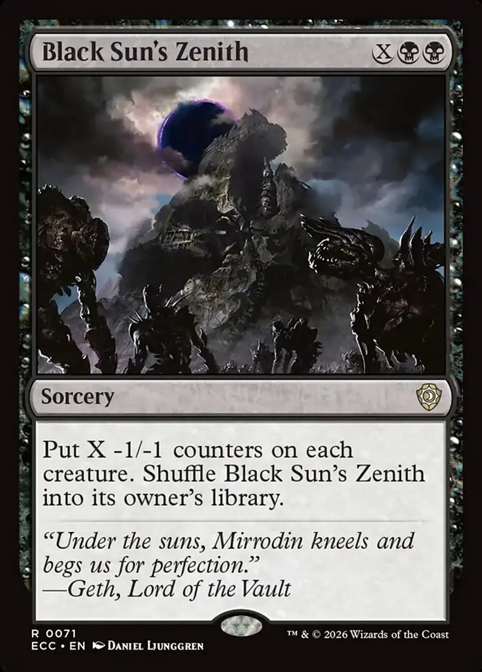 Black Sun's Zenith 1