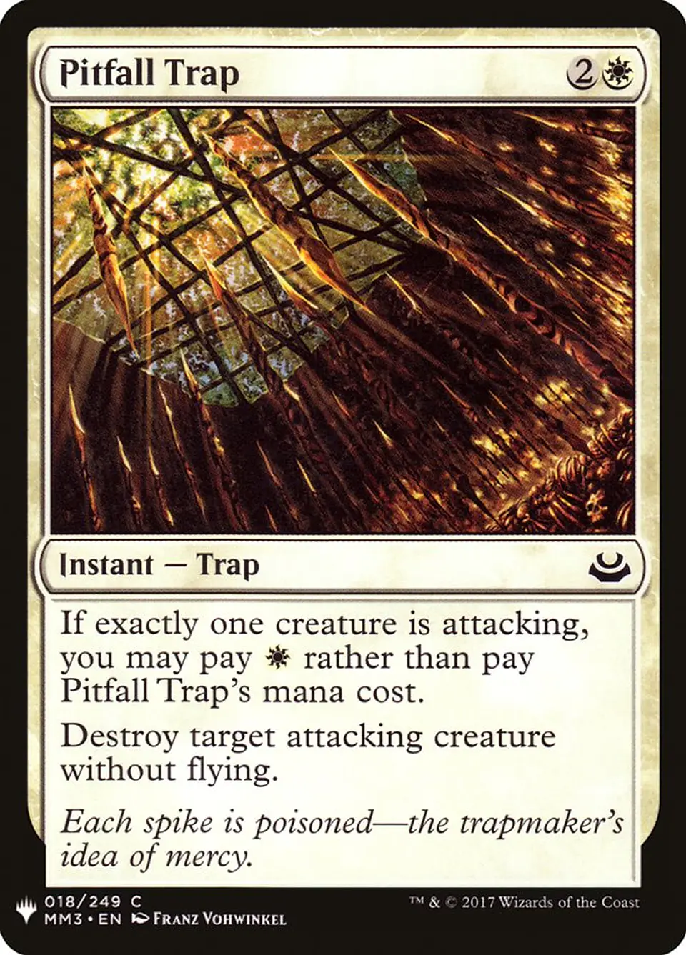 Pitfall Trap (The List) 1