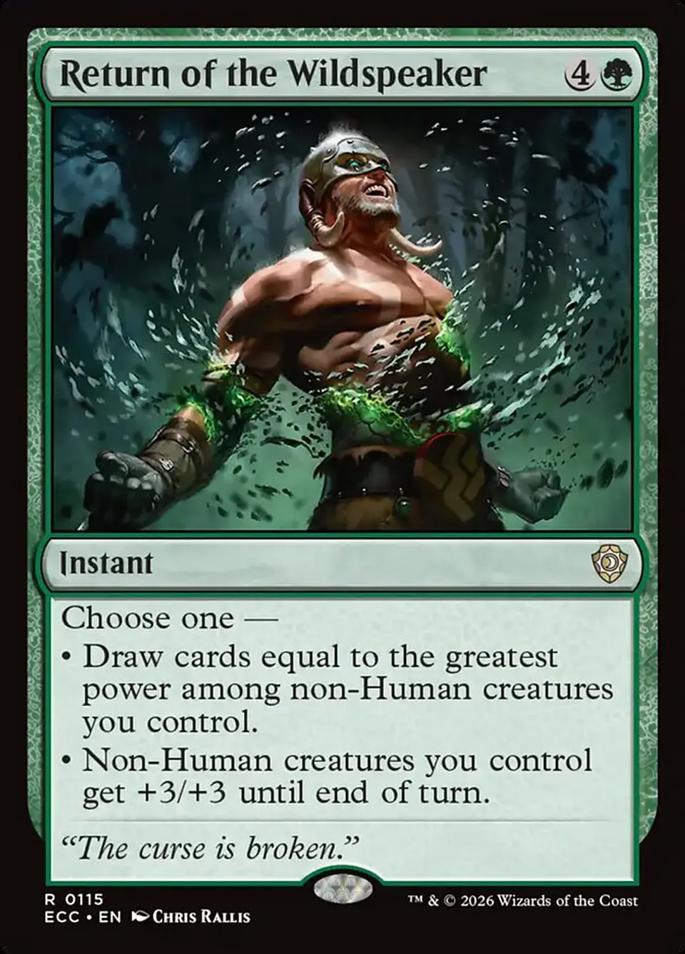 Return of the Wildspeaker 1