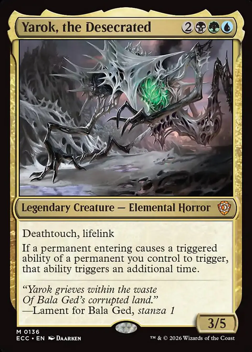 Yarok, the Desecrated 1