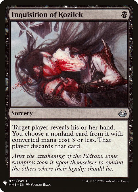 Inquisition of Kozilek (The List)