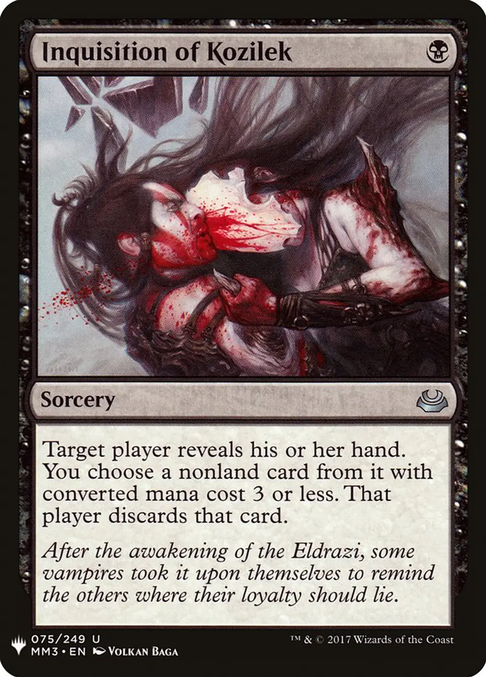 Inquisition of Kozilek (The List) 1