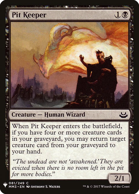 Pit Keeper (The List)