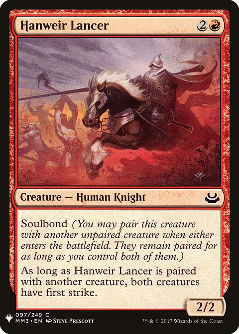 Hanweir Lancer (The List)