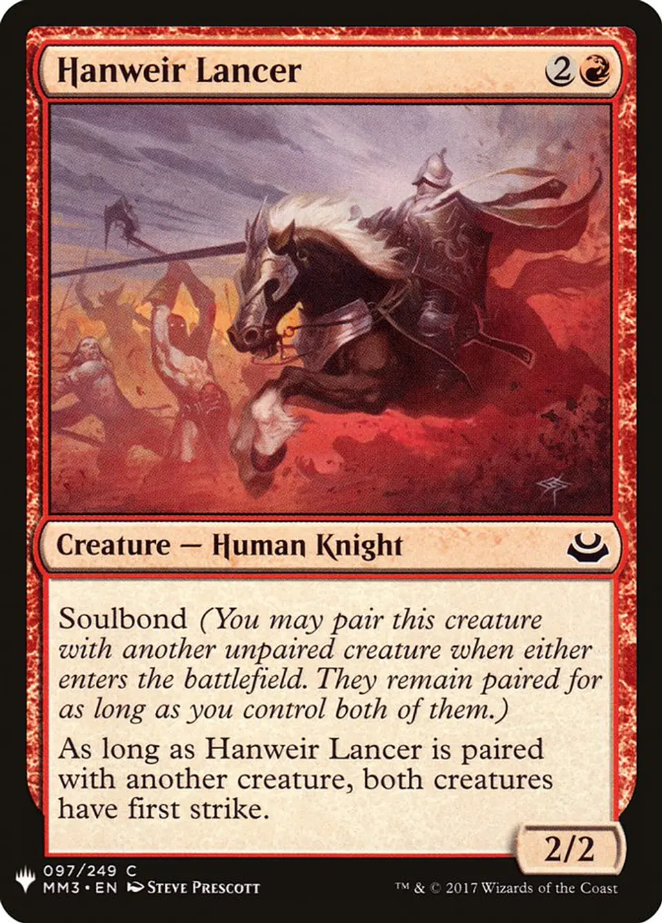 Hanweir Lancer (The List) 1
