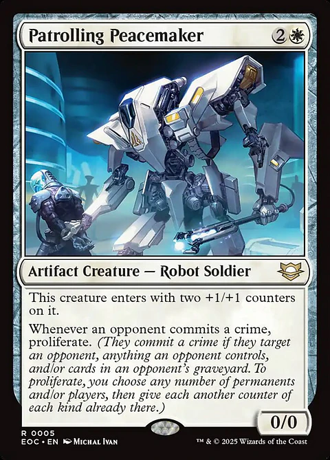 Patrolling Peacemaker