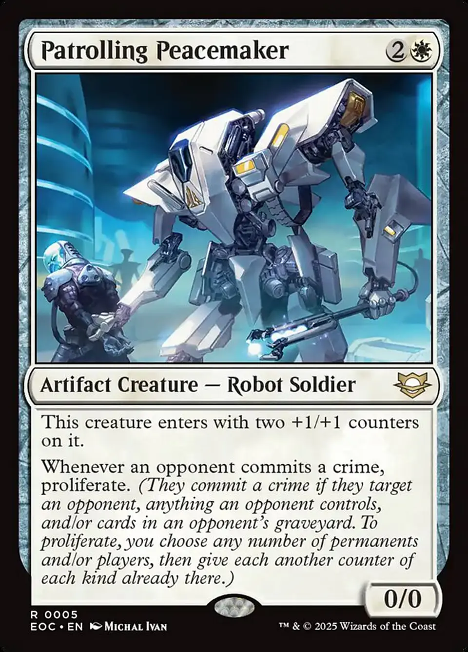 Patrolling Peacemaker 1