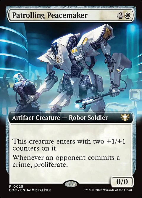 Patrolling Peacemaker (Extended Art)