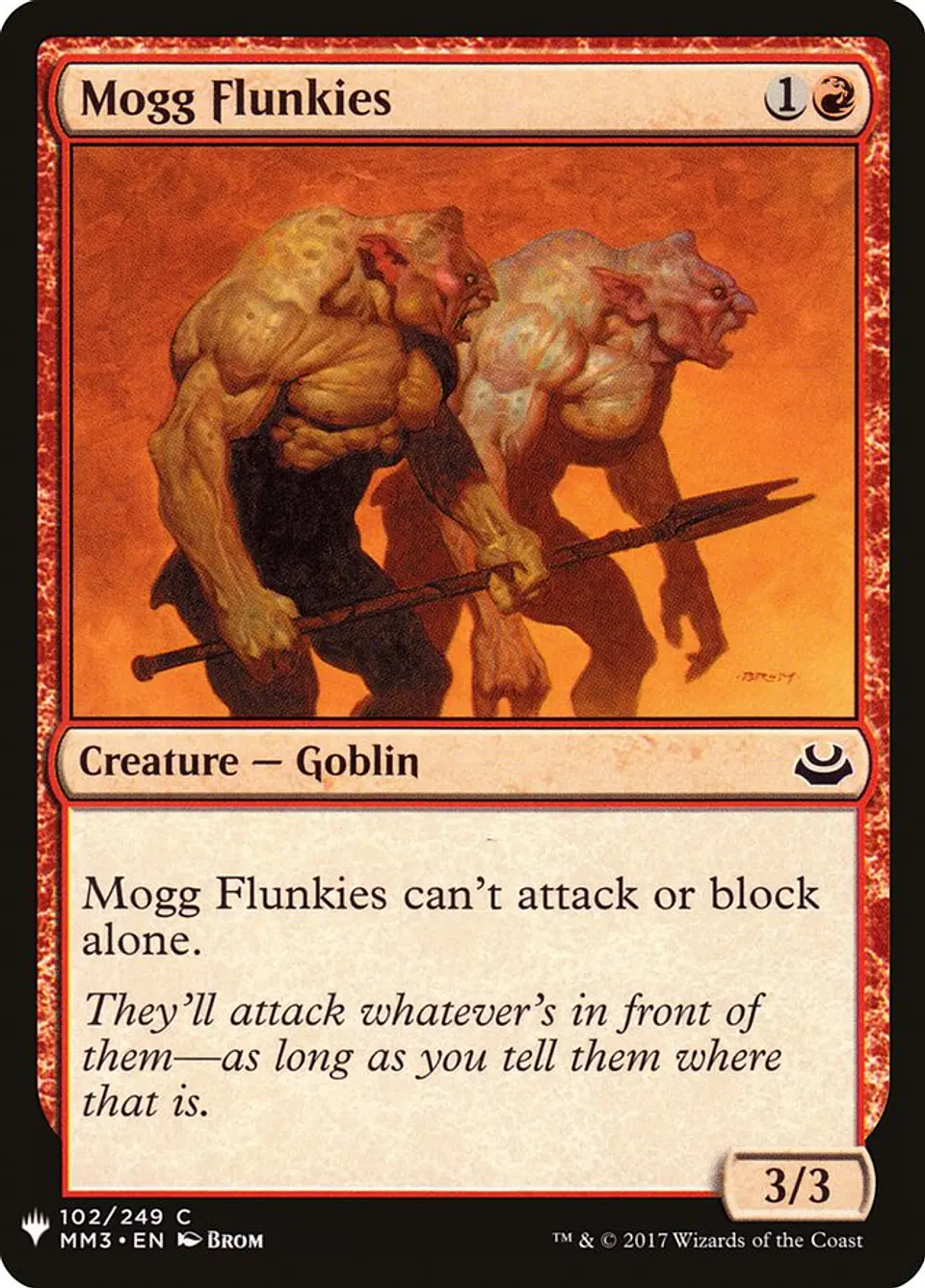Mogg Flunkies (The List) 1