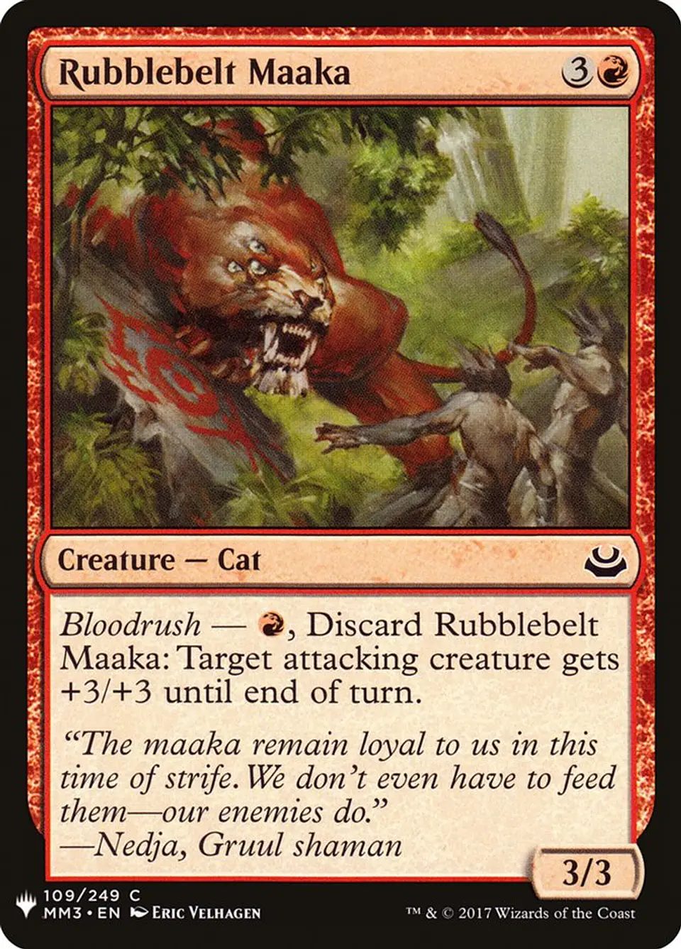 Rubblebelt Maaka (The List) 1