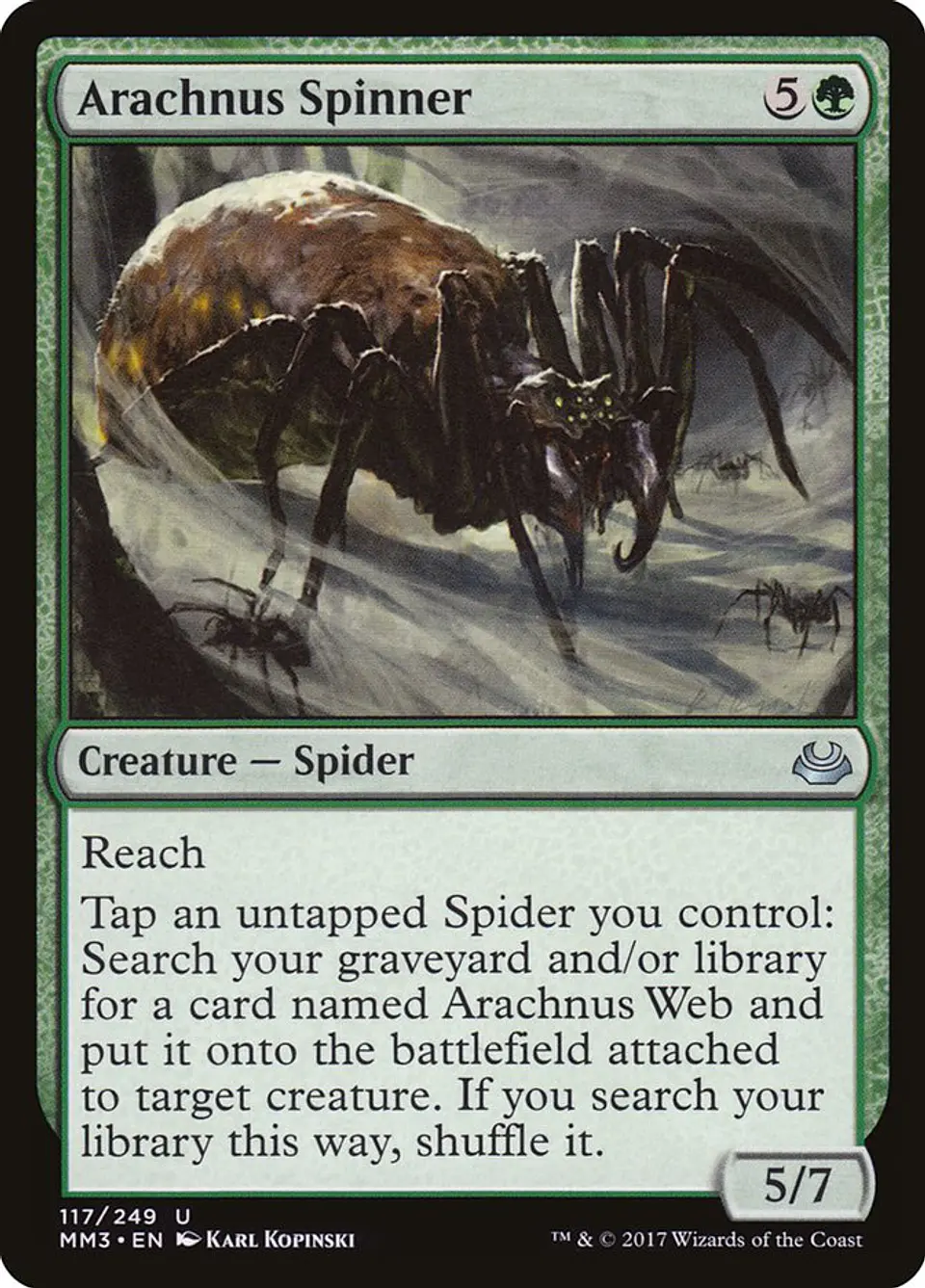Arachnus Spinner 1