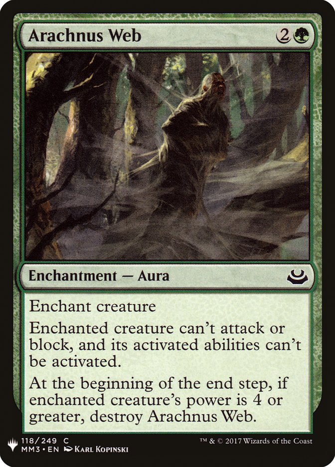Arachnus Web (The List)