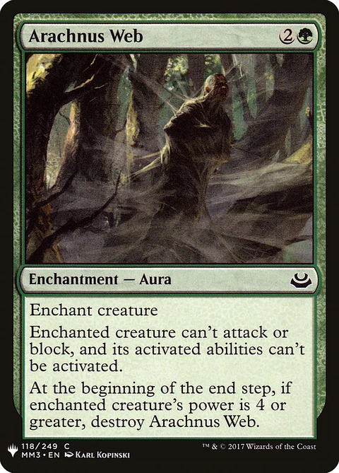 Arachnus Web (The List)