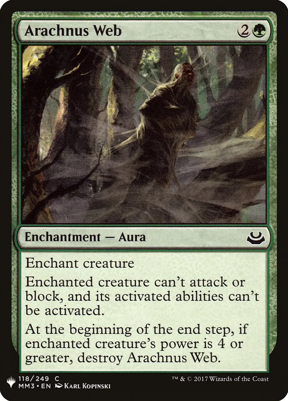 Arachnus Web (The List) 1
