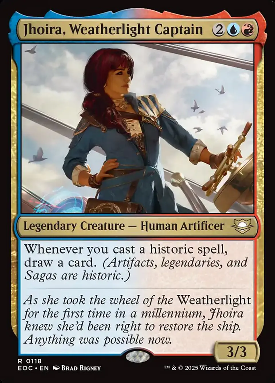 Jhoira, Weatherlight Captain 1