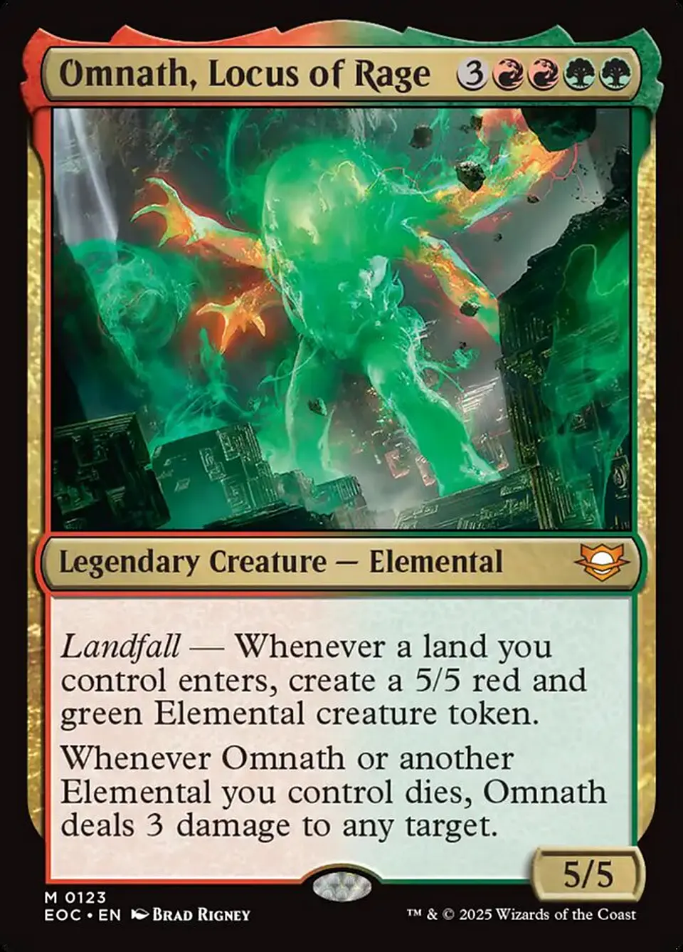 Omnath, Locus of Rage 1