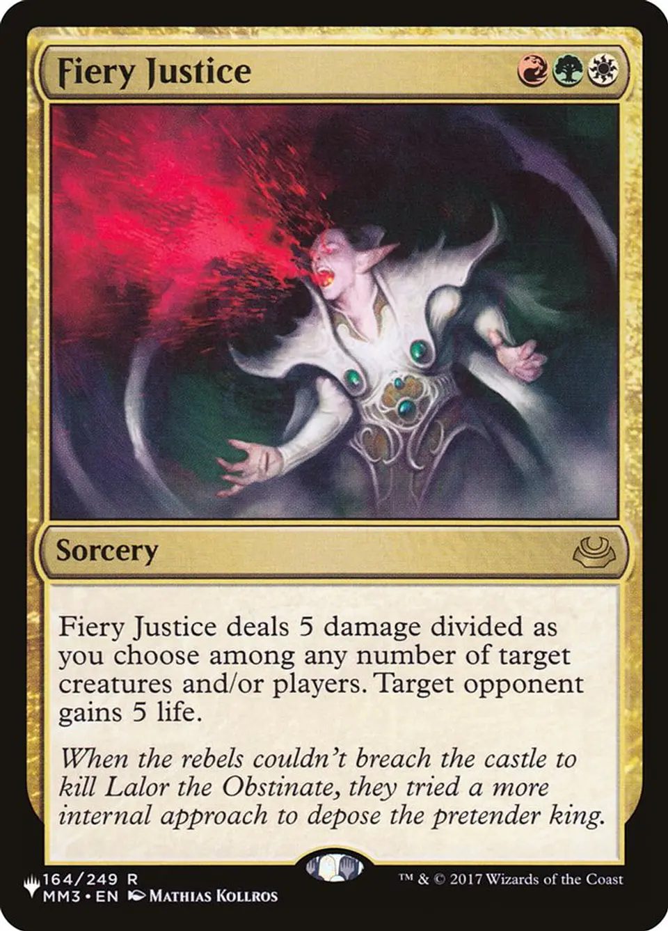 Fiery Justice (The List) 1
