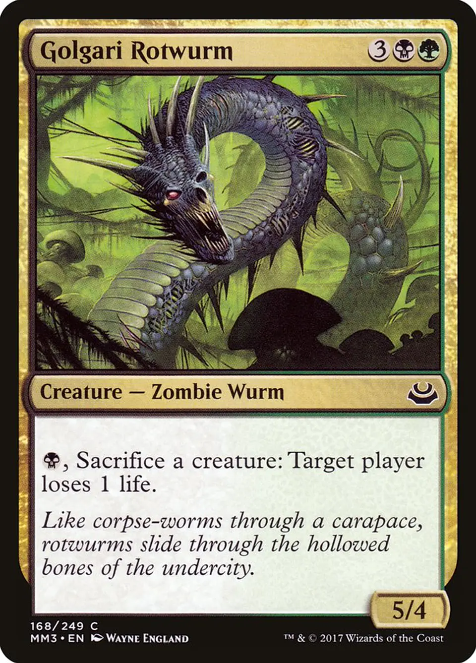 Golgari Rotwurm 1