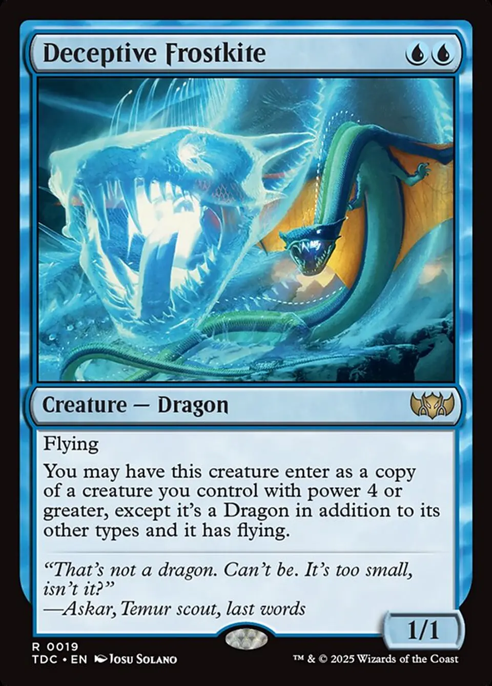 Deceptive Frostkite 1
