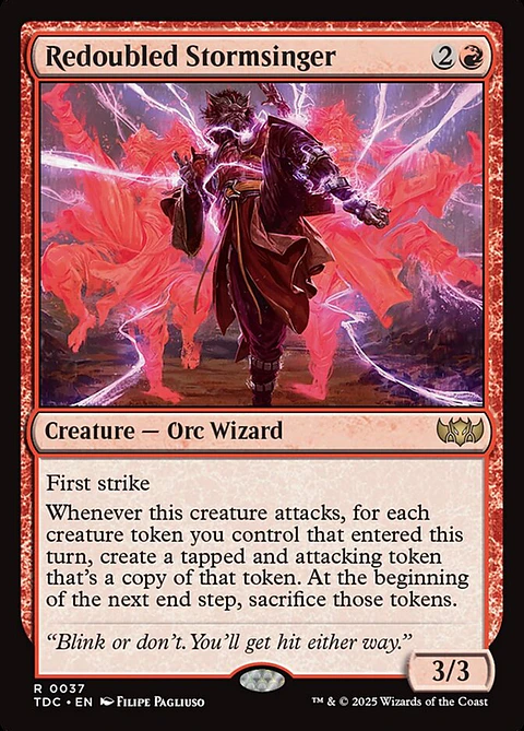 Redoubled Stormsinger