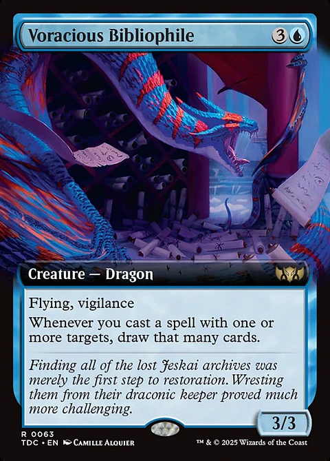 Voracious Bibliophile (Extended Art)