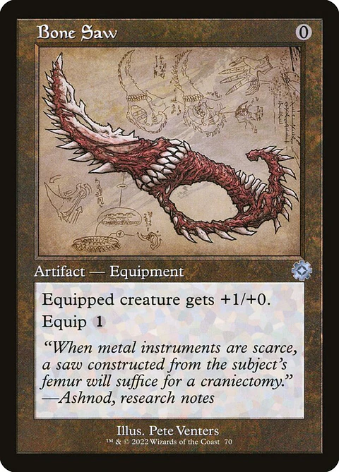 Bone Saw (Retro Frame)