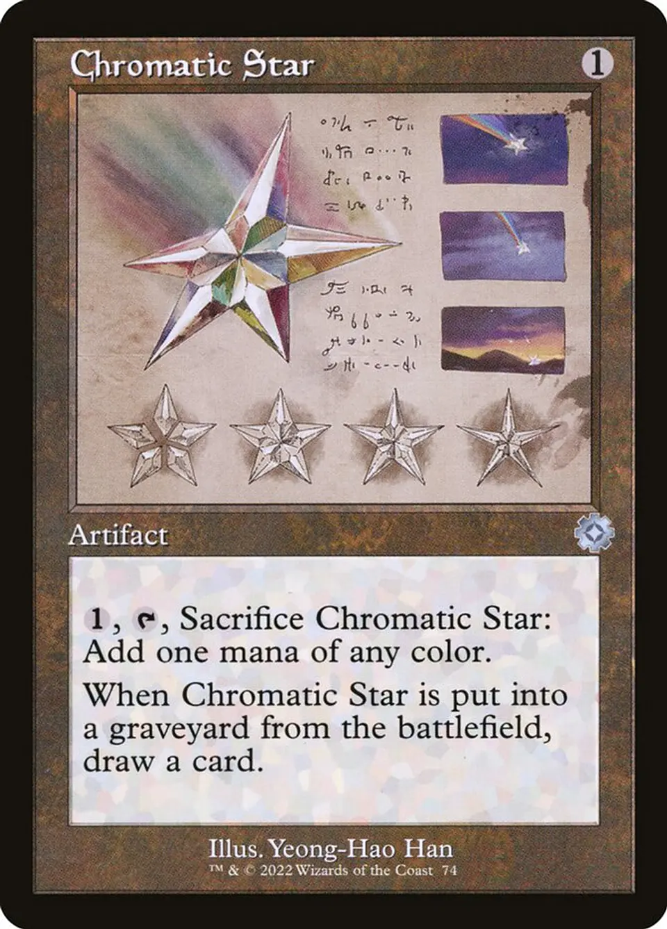 Chromatic Star (Retro Frame) 1