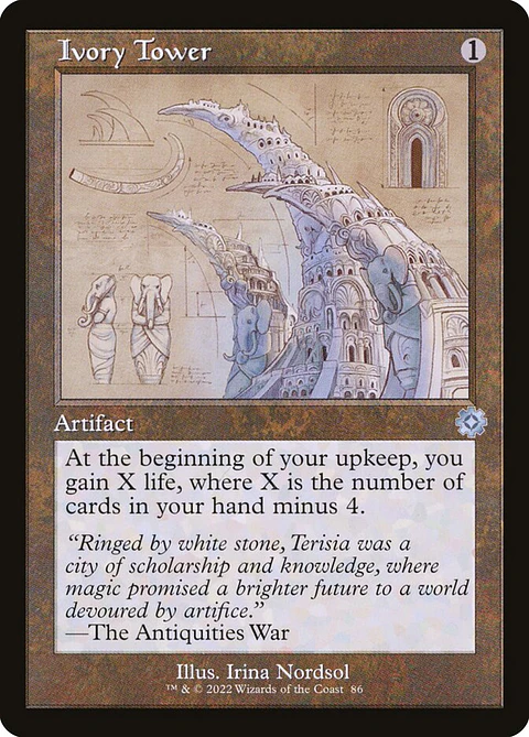 Ivory Tower (Retro Frame)