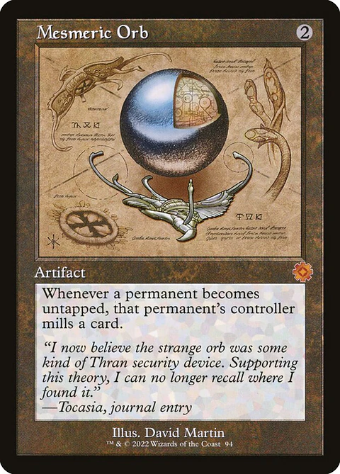 Mesmeric Orb (Retro Frame)