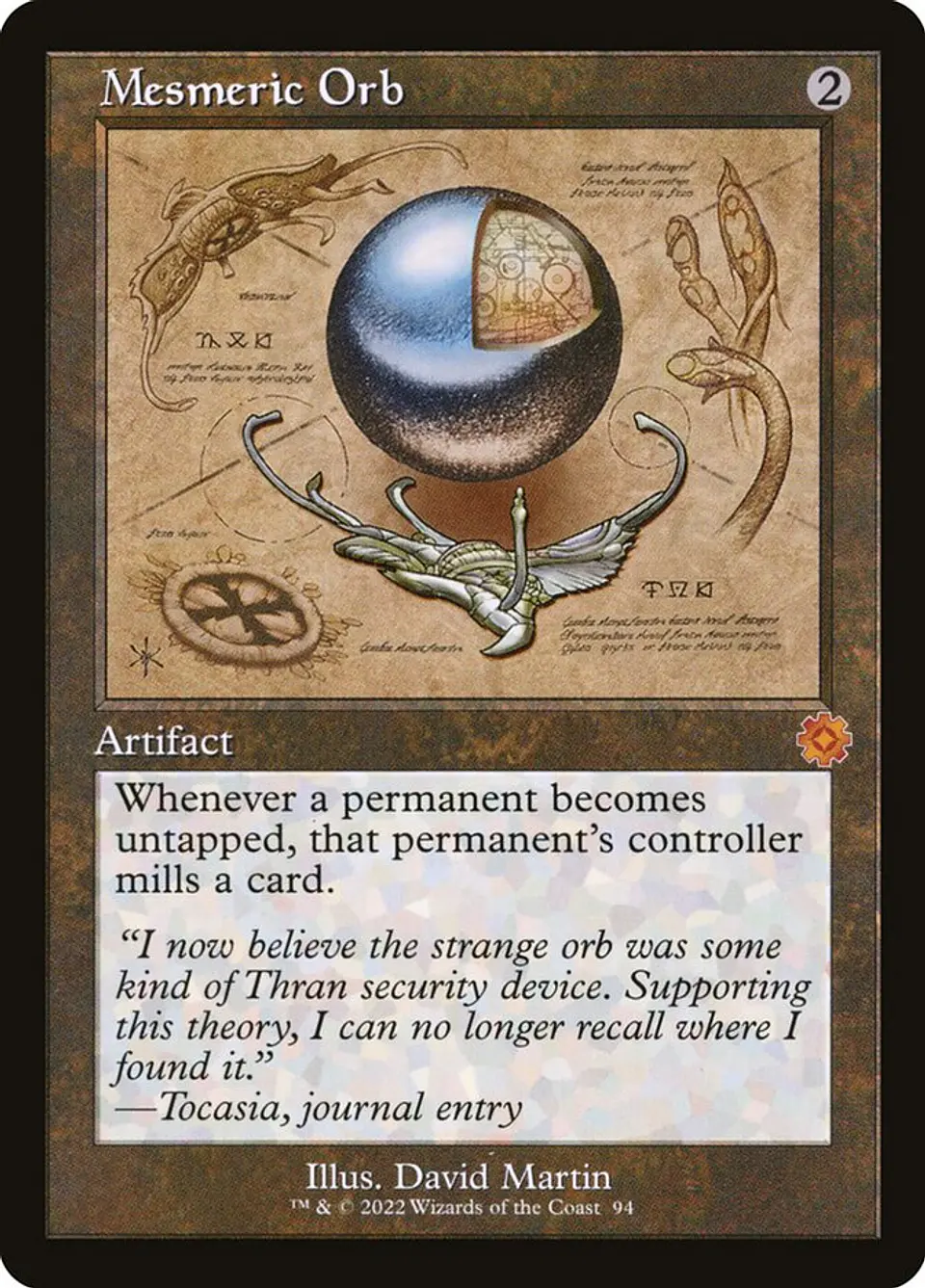 Mesmeric Orb (Retro Frame) 1