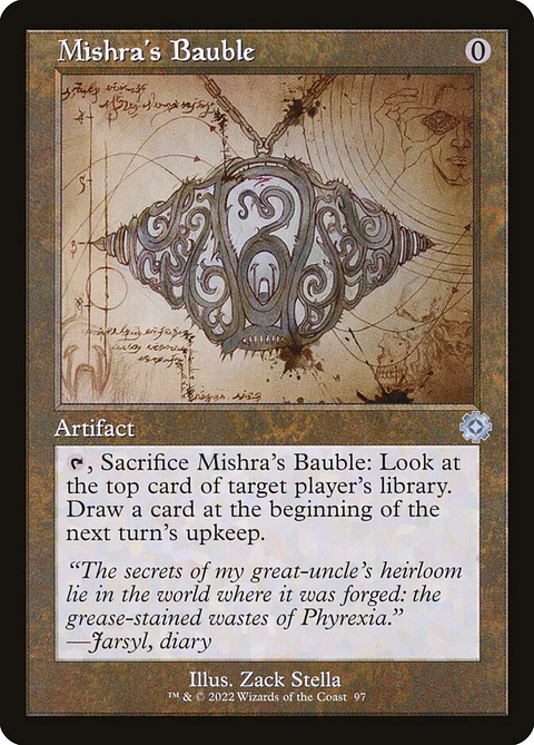 Mishra's Bauble (Retro Frame)