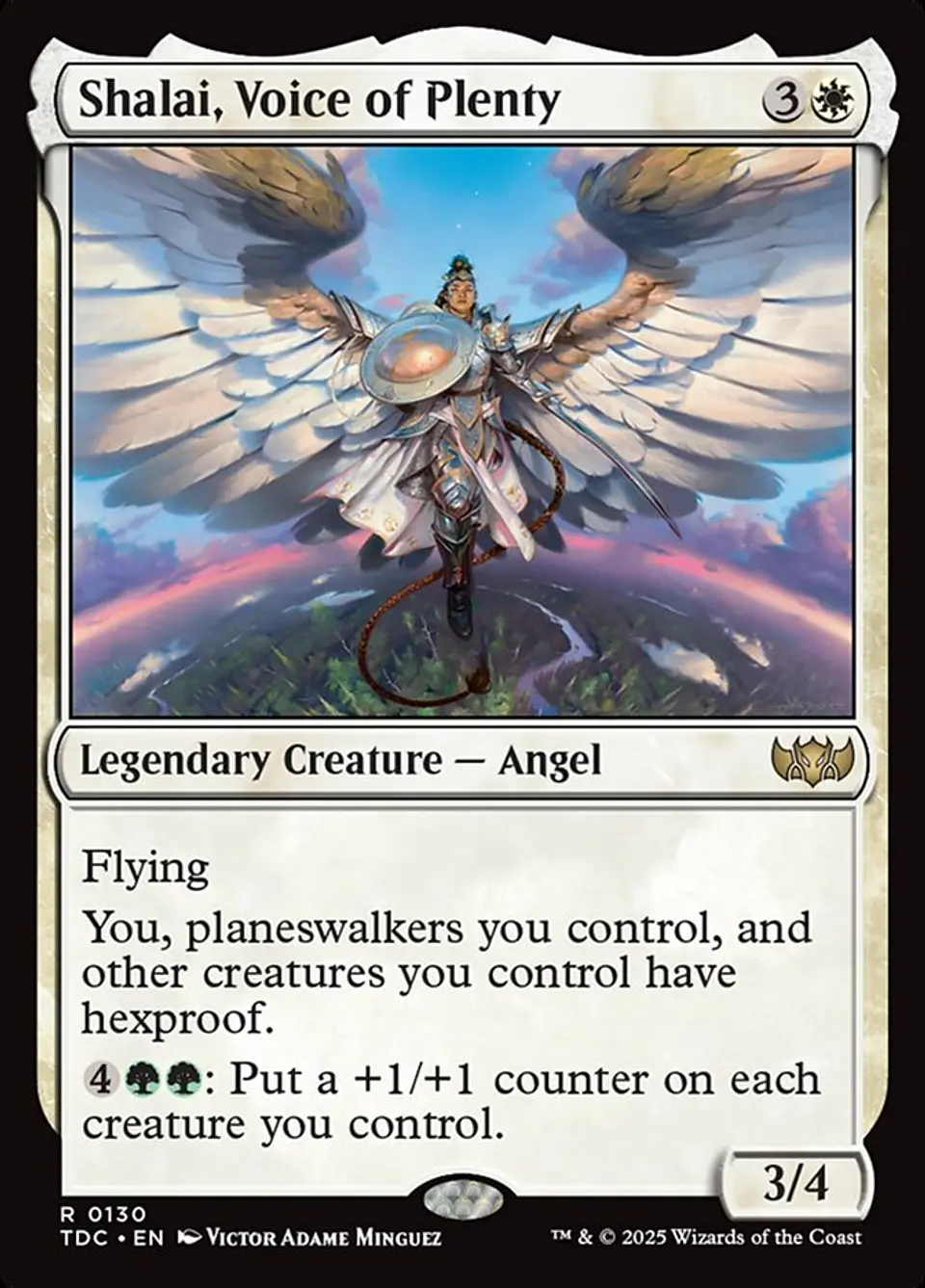 Shalai, Voice of Plenty 1
