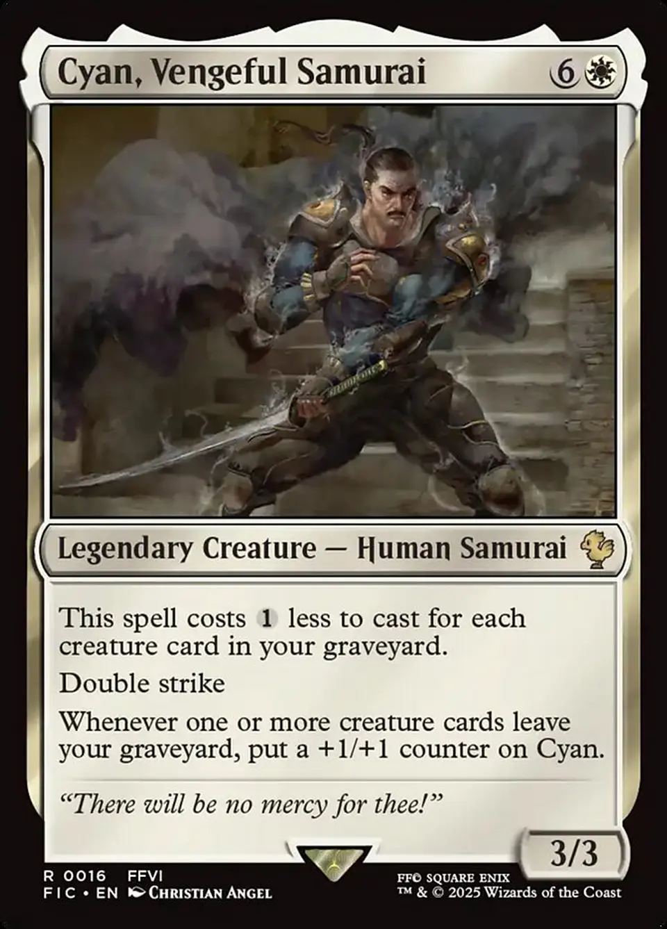 Cyan, Vengeful Samurai 1