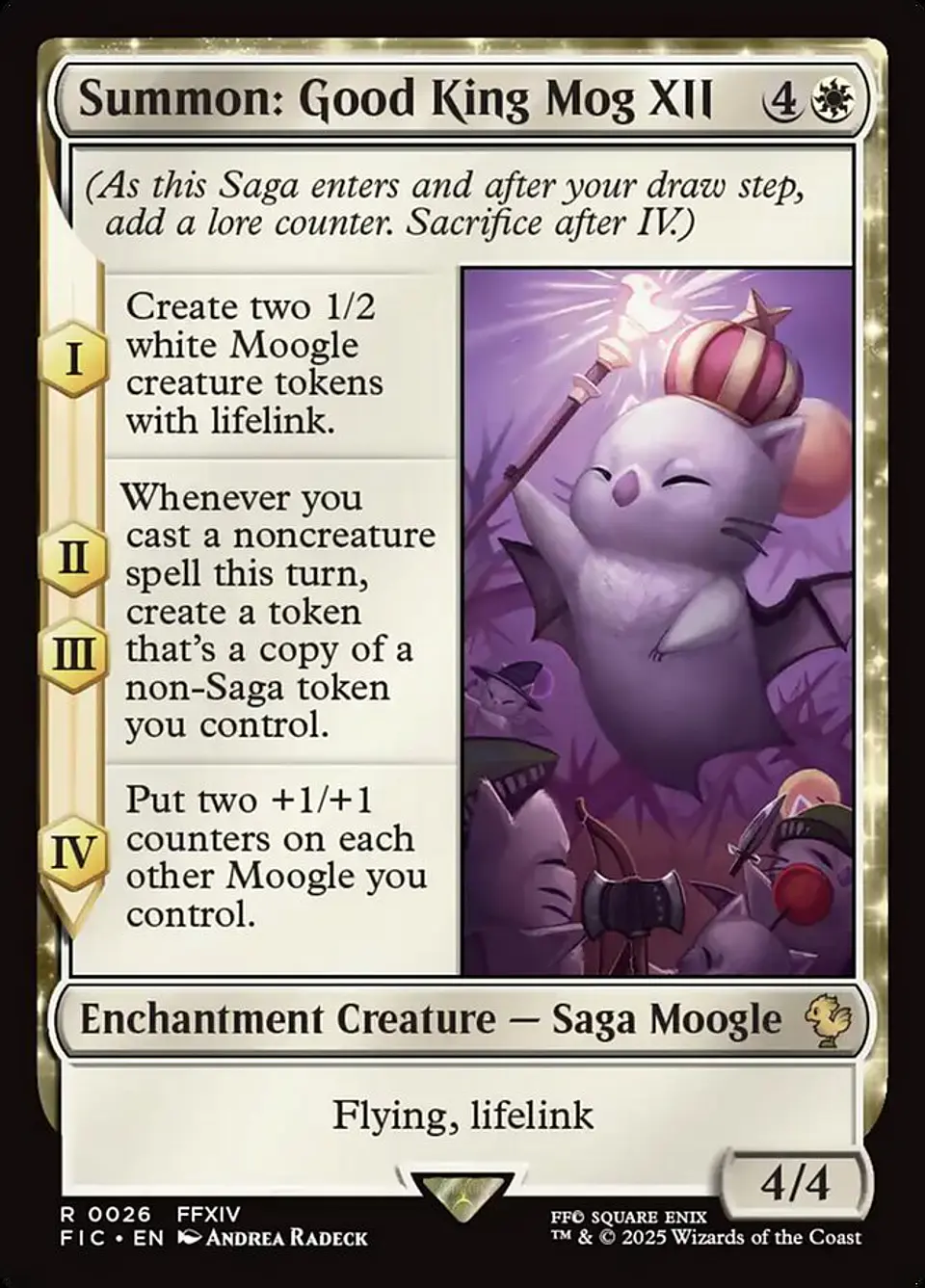 Summon: Good King Mog XII 1
