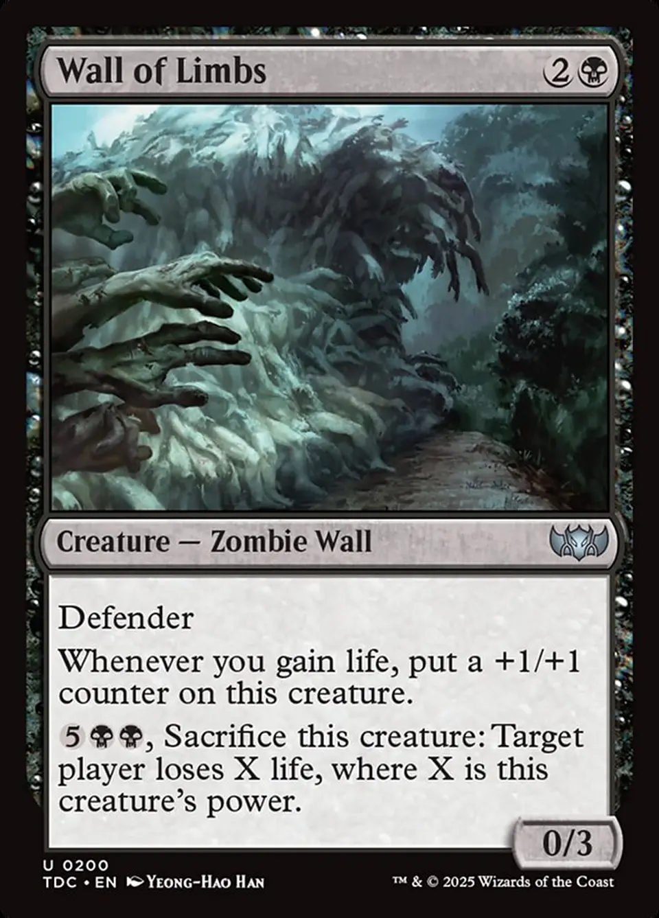 Wall of Limbs 1