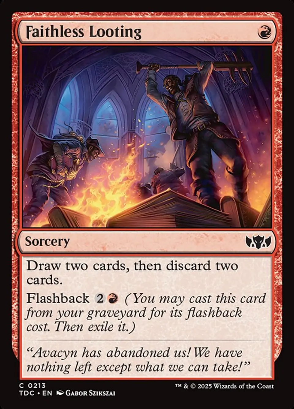 Faithless Looting 1