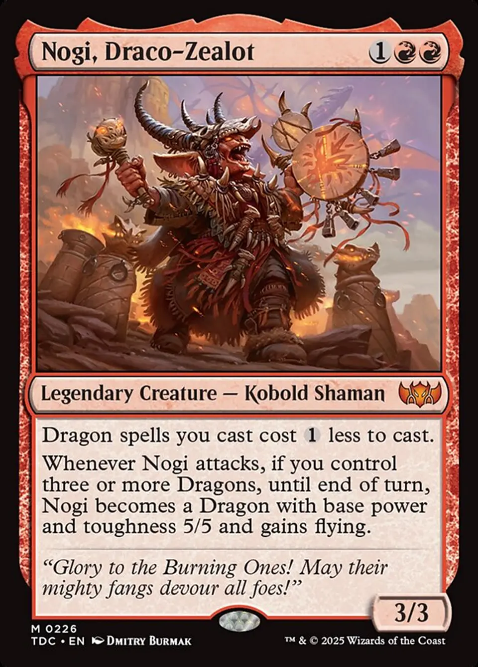 Nogi, Draco-Zealot 1