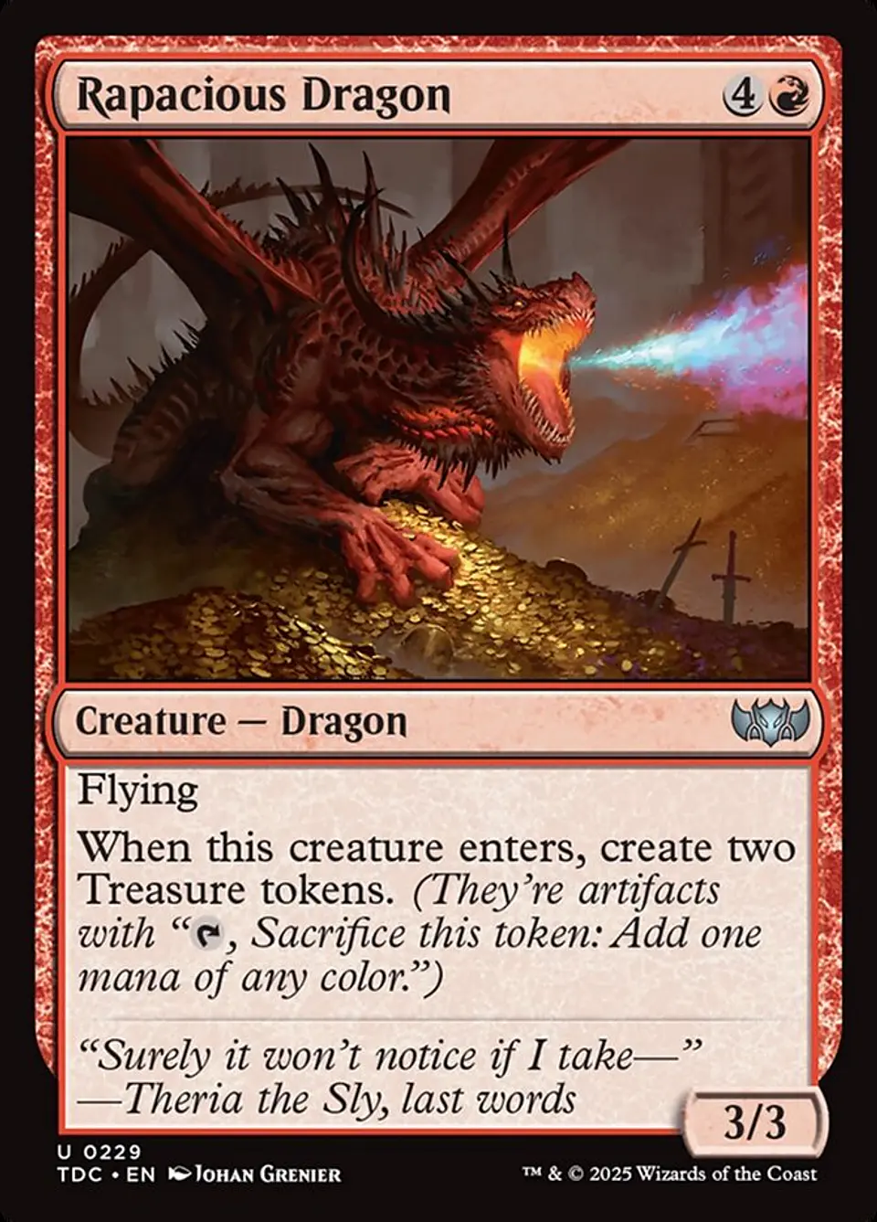 Rapacious Dragon 1