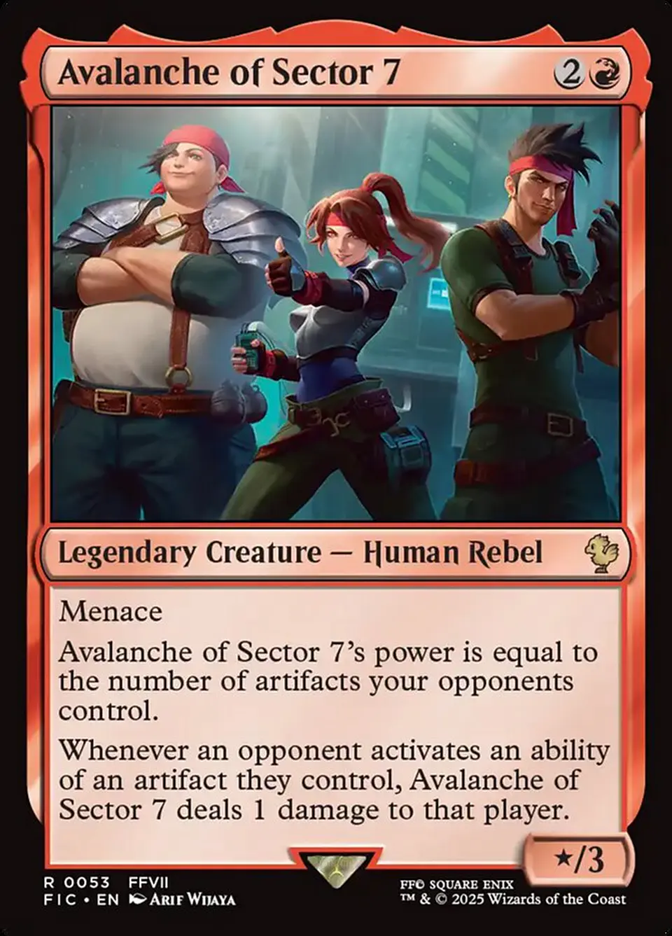 Avalanche of Sector 7 1